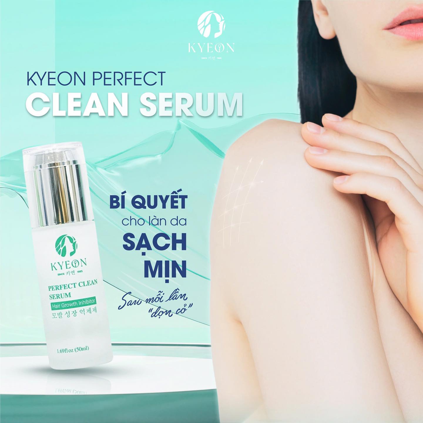 Serum ức chế mọc lông 𝐊𝐘𝐄𝐎𝐍 𝐏𝐄𝐑𝐅𝐄𝐂𝐓 𝐂𝐋𝐄𝐀𝐍 𝐒𝐄𝐑𝐔𝐌