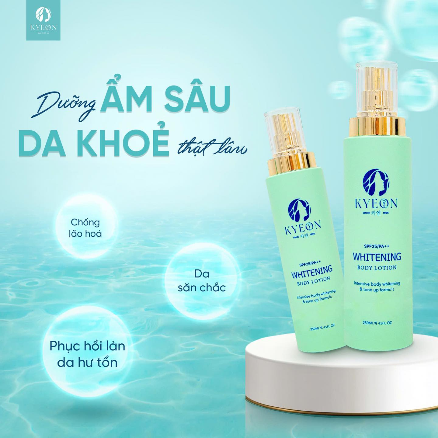 Kem dưỡng trắng da toàn thân