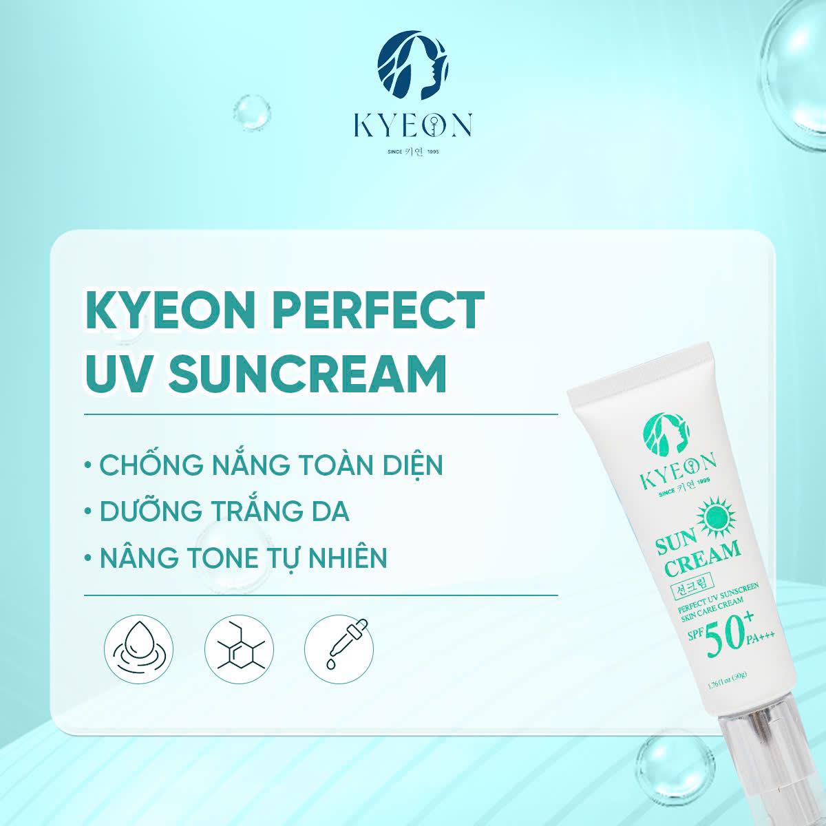 Combo chăm sóc da sau tắm trắng với Kyeon Whitening Body Lotion & SunCream 2 Bộ sản phẩm Kyeon chăm sóc da sau tắm trắng giúp làn da duy trì trắng sáng lâu dài